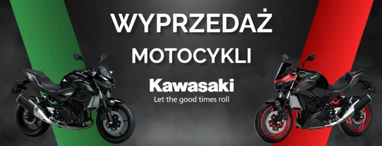 🔥 Wielka wyprzedaż motocykli Kawasaki w Motocykli Centrum! 🔥