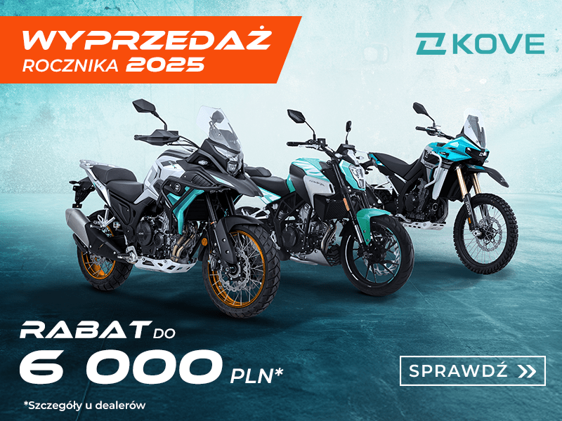 Wyprzedaż rocznika 2025 KOVE