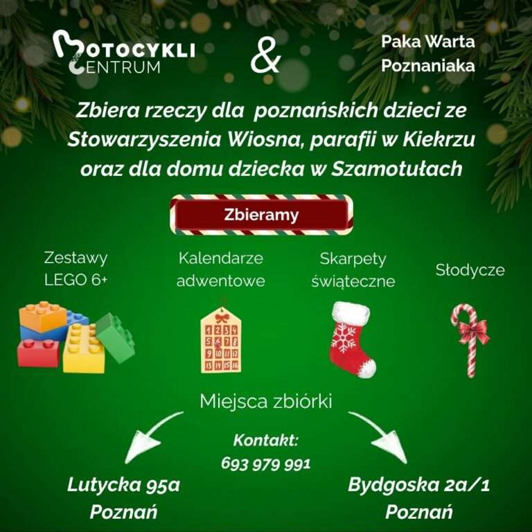 Pomoc dzieciom Motocykli Centrum